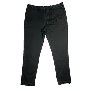 COPY - Polo Ralph Lauren Pants Mens 36 Black Chino Stretch Straight Fit Twill C…
